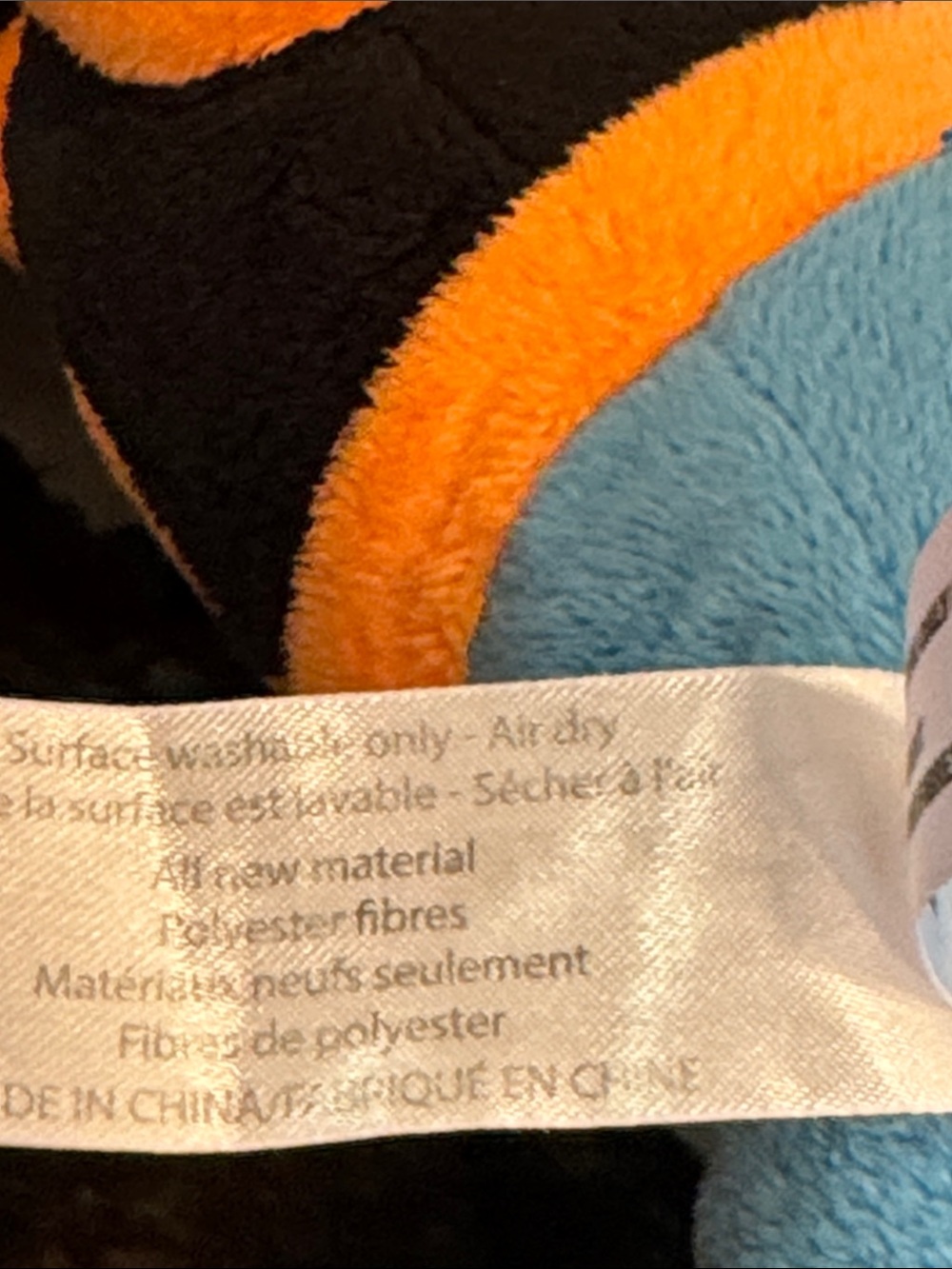 Disney Plush Donald Duck & Goofy Duo - Blue, Yellow, Orange, Brown - Picture 8 of 8